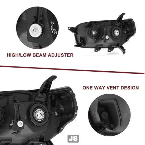 Image of JSBOYAT Headlight Assembly Fits for 2010 2011 2012 2013 Toyota 4Runner