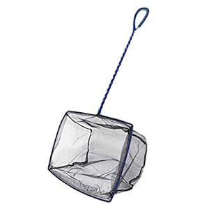 Hobby 60723 Catch it Taglia XL – Rete da Pesca di Alta qualità per acquari, retino in Nylon Nero antistrappo, XL, 79 g