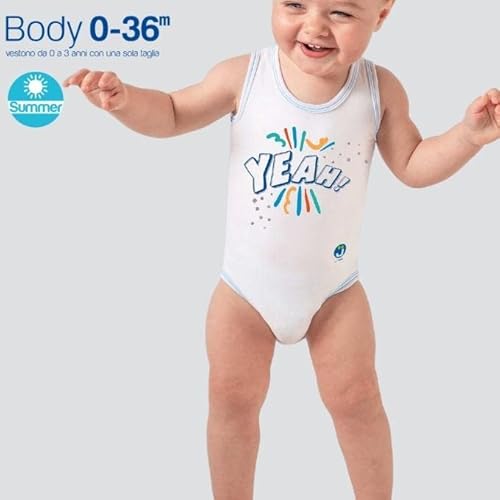 Body 0 36 Mesi Bio Cotton Summer Yeah - 2