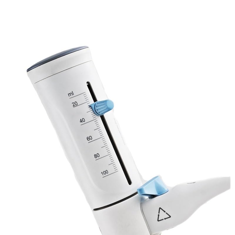 Electric Pipette, Adjust Quantitative Bottle Top Dispenser Lab Pipette Large Capacity Up to 100mL Fully(1.0-10ml with Bottle)