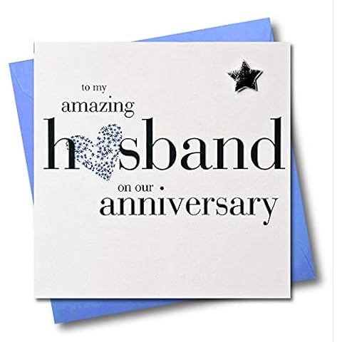 Claire Giles Anniversary Card for Husband Cover