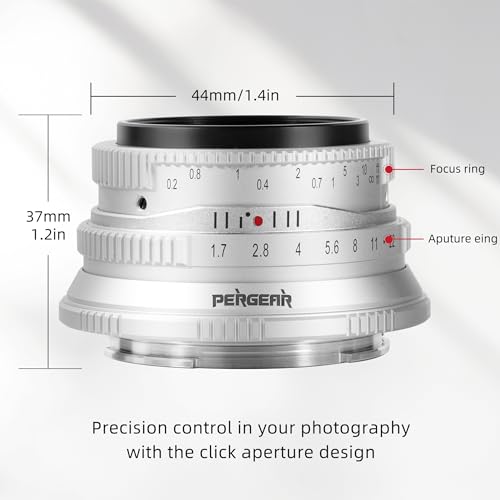 Objetivo manual PERGEAR 25 mm F1.7 para Nikon Z-Mount - Fernando Cortés Objetivo manual PERGEAR 25 mm F1.7 para Nikon Z-Mount - Fernando Cortés