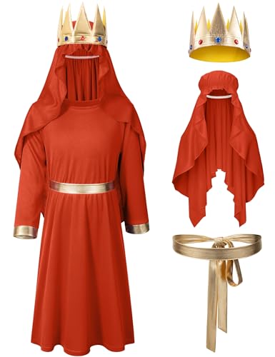 Disfraz de Rey Mago para Niños con Accesorios