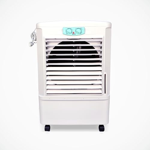 Image of CELLO Breezer 45 Litres Heavy Duty Vertical Commercial Air Cooler | High-Density Honeycomb Cooling Pads, Auto-Fill Water Technology, Powerful Air Flow | Long Life Air Cooler For Restaurants & Office