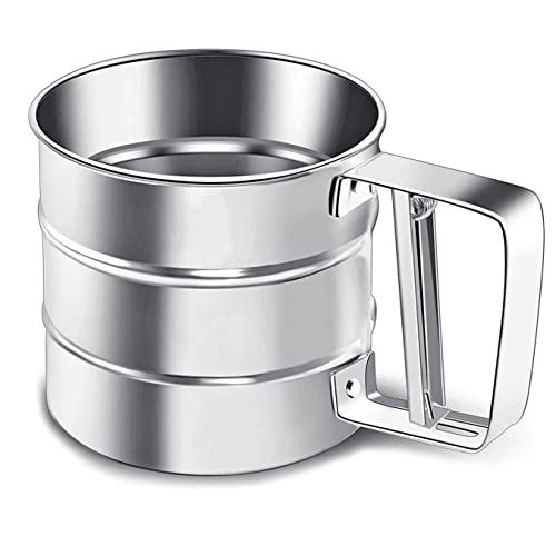 Stainless Steel Mesh Flour Sieve Cup