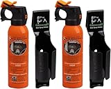 UDAP Pepper Power 40 ft Fog Barrier Bear, Mountain Lion, Dog, Coyote, & Moose Spray Self Defense...
