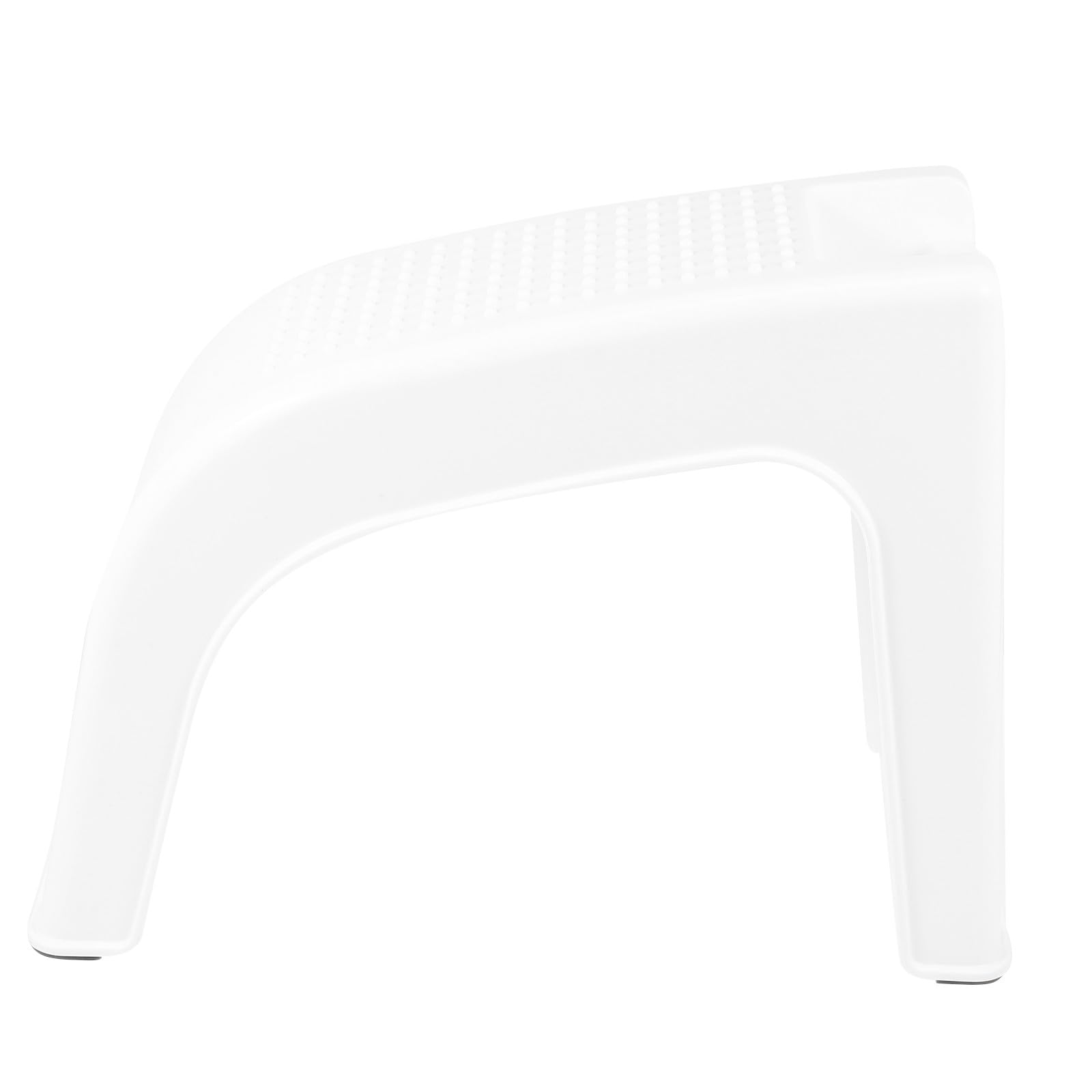 Zerodeko Sgabello per Pedicure Antiscivolo per Doccia Beige Piccolo Supporto per Massaggio e Porta Strumenti per Saloni e Uso Domestico