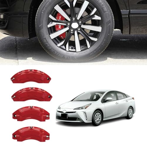 トヨタプリウス50系 用 キャリパーカバー プリウス50系 ZVW50 ZVW51 ZVW55 ZVW52PHV ホイール内部カバー 保護 アルミ合金板 内部カバー ブレーキカバー プリウス50系 車種専用設計 高耐久 保護カバー 外装 ドレスアップ 保護
