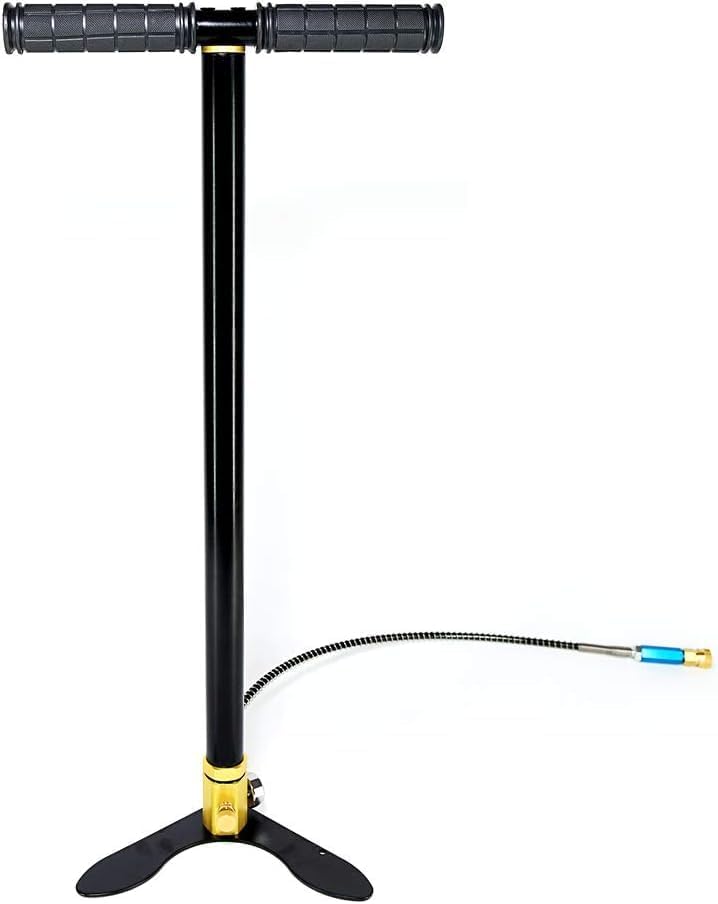 PCP Air Pump 4500psi High Pressure Hand Pump for Air Rifle Small Base 3 Stage