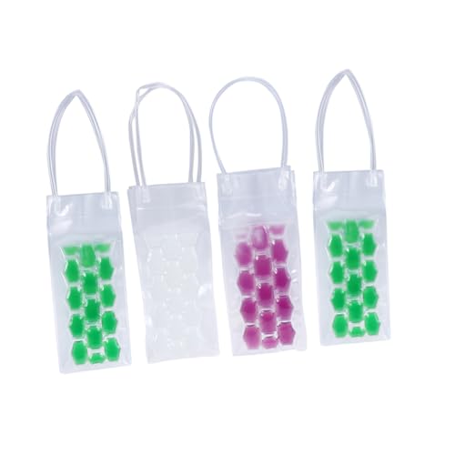BEBEMOKO Wine Cooler Bag Wine Carrier Portable Bottle Cooler 750ml Ideal for Picnics Random Color