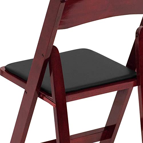 Flash Furniture Folding Chair with Vinyl Padded Seat - Image 10