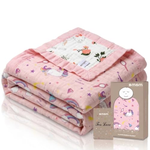Image of DOTMOM Premium Bamboo Baby Blanket | Hypoallergenic, Antibacterial, Highly Breathable, Super Soft, 0 to 3 Years