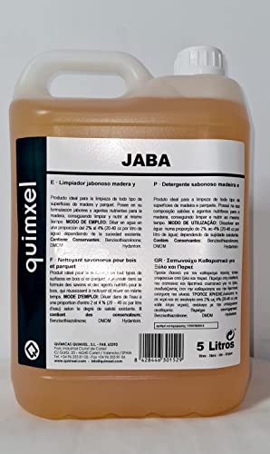 Limpiador jabonoso Madera y parquet JABA 5 litros