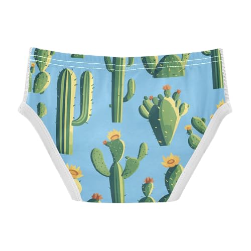 KLL Cactus Many Illusion Hawaiian Boys Toddler Comfort Underwear Cute Children Panties2