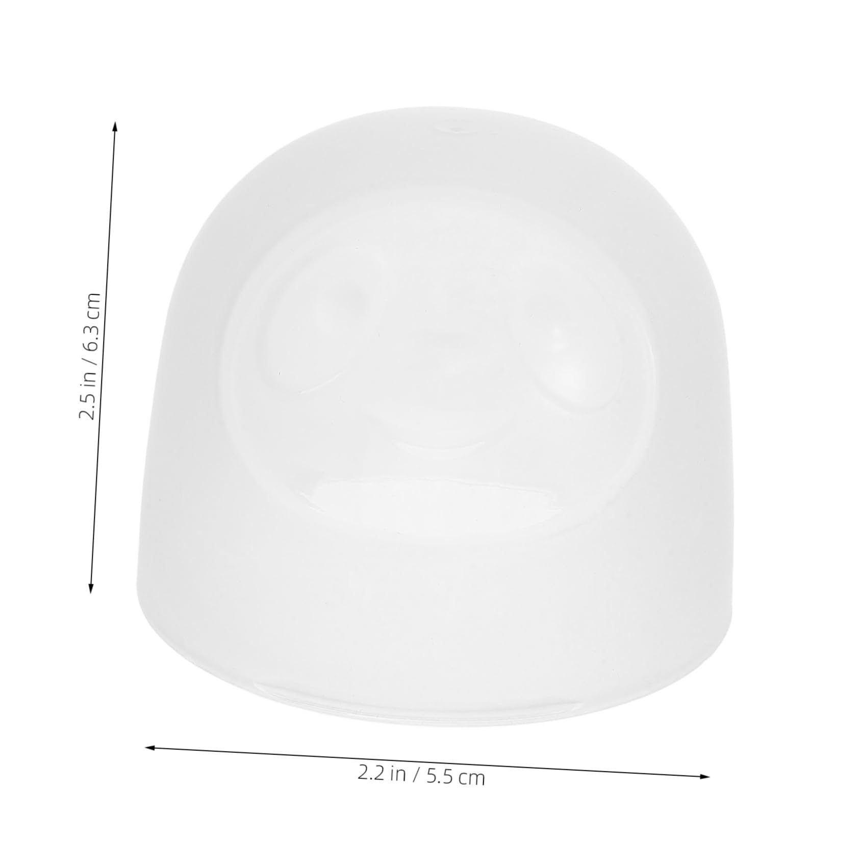 ifundom Tappi Per Bottiglie Per Latte a Di Perdite in Plastica Riutilizzabili Copri Bottiglie Trasparenti a Bocca Larga Protezione Igienica Per Uso Domestico e Viaggio Set Da 3 Pezzi