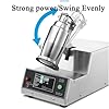 Montalatte, macchina elettrica per shakerare il tè al latte, shaker automatico per cocktail con pannello di controllo intelligente, shaker a 360° con testa singola, frullatore per bar e nego