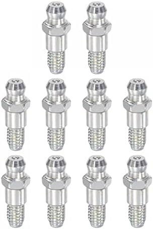 Sourcing Map 15pcs M6x1mm 304 Stainless Steel Straight
