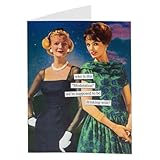Anne Taintor Happy Birthday Greeting Card - Who Is This Moderation