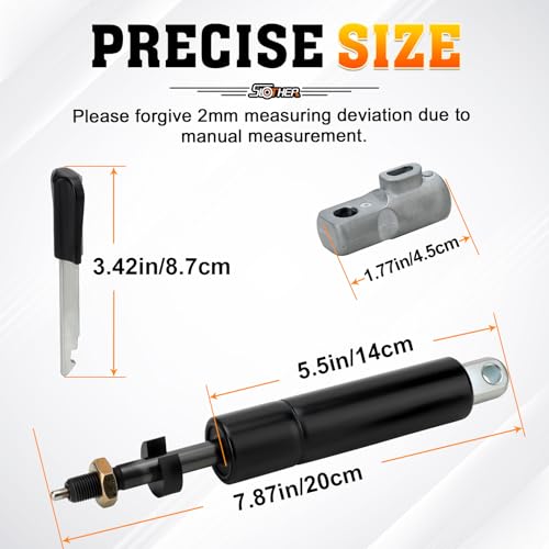 709402419 Steering Column Adjustment Cylinder Shock 709400656 709402506 Compatible with Can-Am Maverick 1000R X3 for Can-Am Commander 700 800 1000 2011-2022 Turbo Trail 700 1000 Defender HD7 HD9 HD10