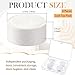 Wonderjune 4 Pcs Replacement Pads for Automatic Leak Detectors in Under Sink Reverse Osmosis Water Filtration Systems 18 mm for Mechanical Leak Detectors