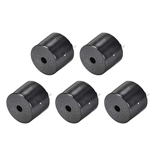 uxcell 80dB 1.5V Passive Electronic Buzzer Electromagnetic Beep Tone Alarm Ringer 5Pcs