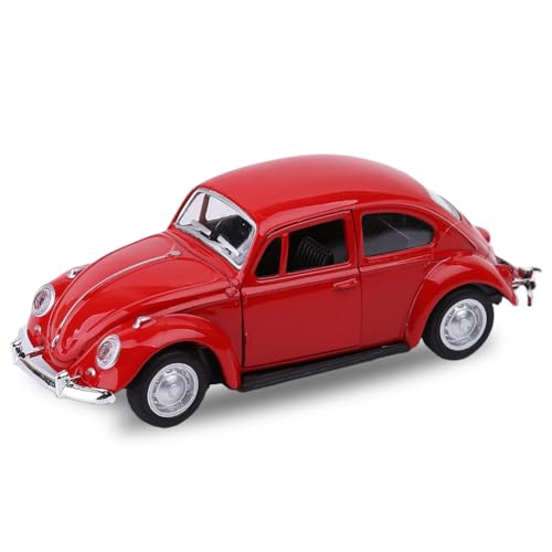 Maquette de Voiture en Alliage,Voiture Coccinelle Miniature,Volkswagen Coccinelle en Alliage de Zinc,Voitur-e à Rétrofriction,Voitures Avec Porte Qui...