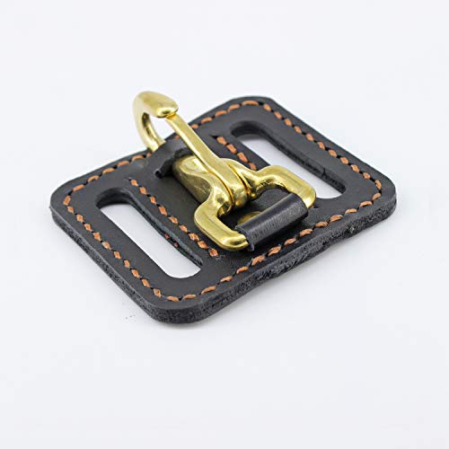 SZ-TONDA Belt Key Clip Holder Leather - Belt Loop Car Key Fob Chain Keeper Organizer4