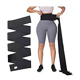 LueWeiLIFE Waist Trainer for Women Lower Belly Fat Wrap Waist Trimmer Plus Size Compression Tummy Co