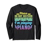 Photo Gallery pianoforte tastierista - please do not disturb i m playing piano maglia a manica Photo Gallery pianoforte tastierista - please do not disturb i m playing piano maglia a manica