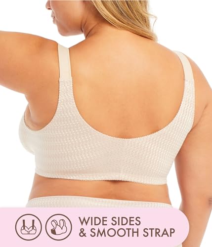 Carole Martin Wirefree Front Closure Bra for Women with Adjustable Straps4