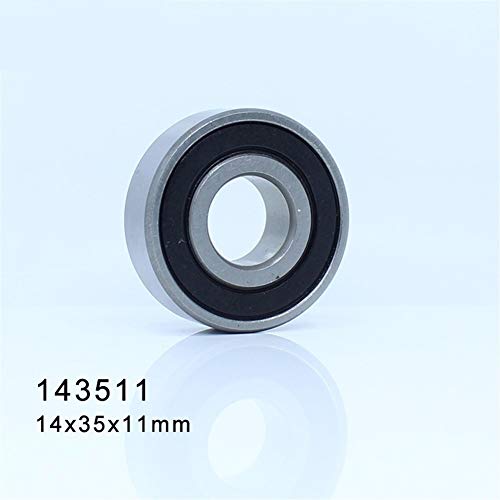 Rodamiento 6202/14 2RS ABEC-1 de bolas rígido no estándar medida 143511 de 14x35x11 mm 3