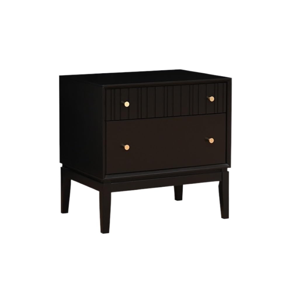 GFHTRELY Couch Desk Bedside Table Solid Wood Drawer Type Bedside Storage Cabinet Simple Bedroom Storage Cabinet Small Table(01)