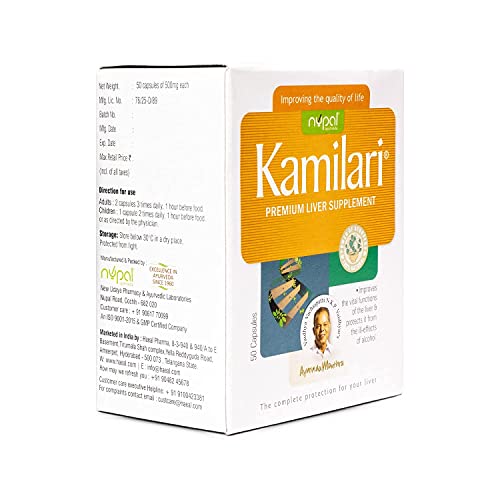 Kamilari Premium Liver Supplement for Liver Protection- 100 Capsule (Pack of 2)
