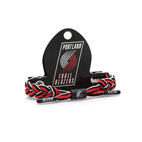 Rastaclat NBA Team Bracelets Portland Trailblazers Medium/Large Braided Bracelet