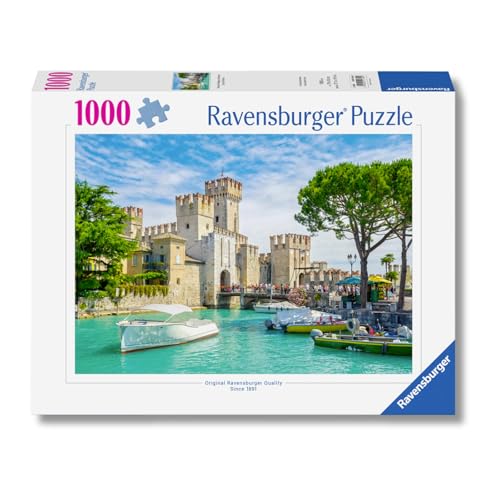 Ravensburger - Jigsaw Puzzle 1000 Pieces Lake Garda | Puzzle with Photos with a Size of 70 x 50 cm | Gift for Adults and Children from 14 Years and Over