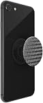 PopSockets Poignée de téléphone avec kiosque à enroulement, poignée adhésive - Gaz de carbone