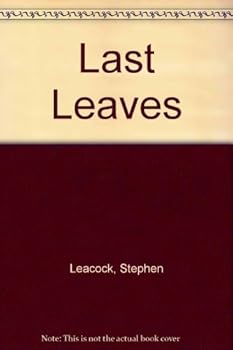 Hardcover Last Leaves Book