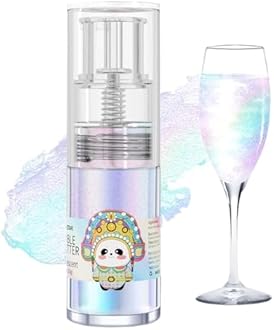 Iridescent Edible Glitter Spray, 10g Food Grade Cake Glitter, Edible Glitter for Cocktails, Edible Shimmer Powder for Drinks, Cupcakes, Strawberries, Chocolate
