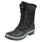 Northside Women's Modesto Snow Boot, Black, 9 M US