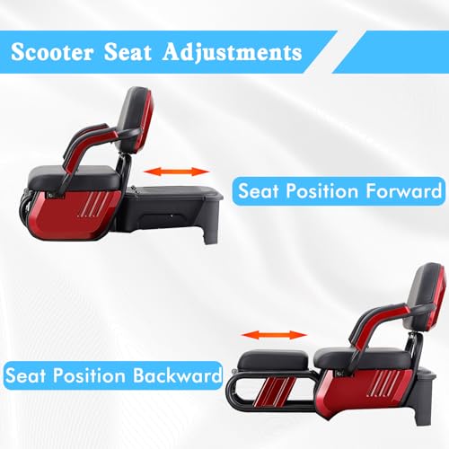 Dvsripa 1000W 2-Seater Mobility Scooter