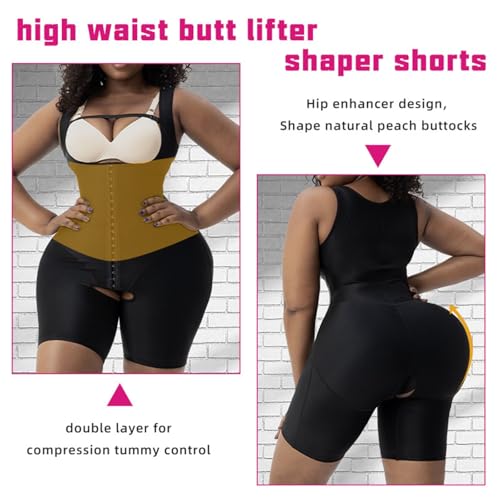 Body bras supérieur buste ouvert pour gainage abdominal - 6