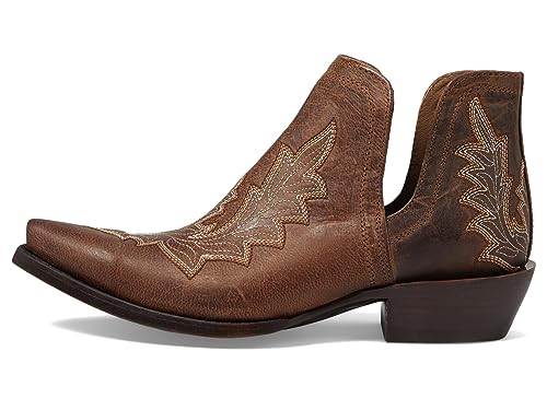 ARIAT ARIAT BMVY9 Womens Dixon Low Heel Western Boot Rhino Tan 5.5