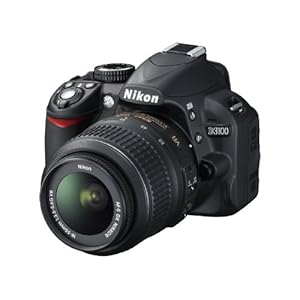 Nikon D3100 Digital SLR Camera 18-55mm VR Lens Kit Black