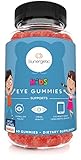 Premium Eye Support Gummies for Kids - Lutein with Zeaxanthin Supports Overall Eye Health, Vision &