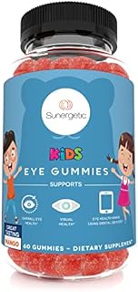 Premium Eye Support Gummies for Kids - Lutein with Zeaxanthin Supports Overall Eye Health, Vision & Macular Health - Clinically Studied Lutein & Zeaxanthin Gummies with Lutemax 2020 - 60 Gummies