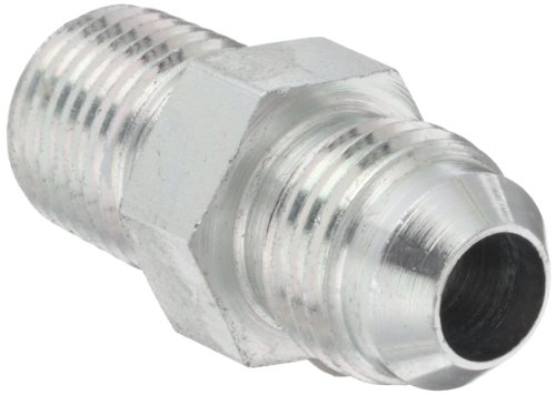 Eaton Aeroquip 2021-2-4S Male Connector, Male 37 Degree JIC, Male Pipe Thread, JIC 37 Degree & NPT End Types, Carbon Steel, 1/4 JIC(m) x 1/8 NPT(m) End Size, 1/4