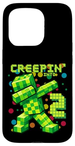 It's My 2nd Birthday �j�̎q �Q�[�}�[ Creepin' Into 2 Gamer Pixel �X�}�z�P�[�X iPhone 15 Pro �p