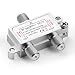 Produktbild SYMARIX SR2V SAT & BK - 2-Fach Verteiler mit DC-Durchlass - UHD - Einkabel/SCR/Unicable tauglich - Splitter/Weiche - für - DVB-S2 - BK - DVB-T2 - UKW/DAB - voll geschirmt Schirmungsmaß  110 dB