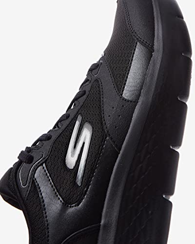 Image of Skechers Men Go Walk Flex Flat (BBK,9), Black