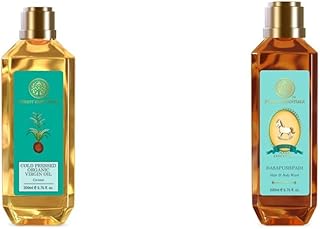 Forest Essentials Organic Cold Pressed Coconut Virgin Oil, 200ml & Forest Essentials Dasapushpadi Baby Hair and Body Wash, 200ml-picture-40